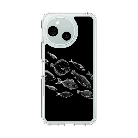 スリムプロテクションケース［ Coexist No.2 - Black ］