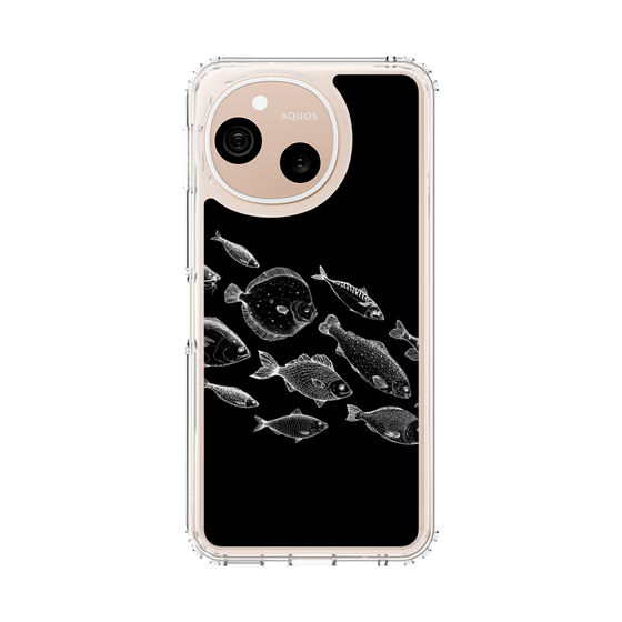 スリムプロテクションケース［ Coexist No.2 - Black ］