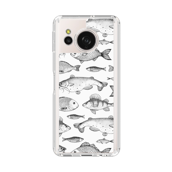 スリムプロテクションケース［ Coexist No.3 - White ］