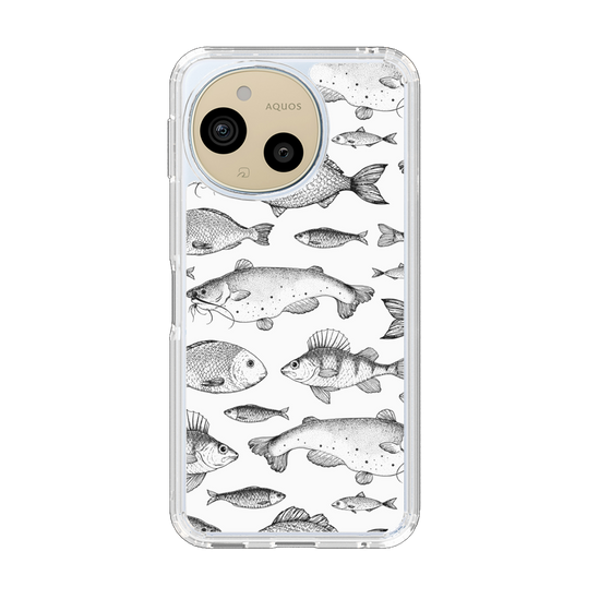 スリムプロテクションケース［ Coexist No.3 - White ］