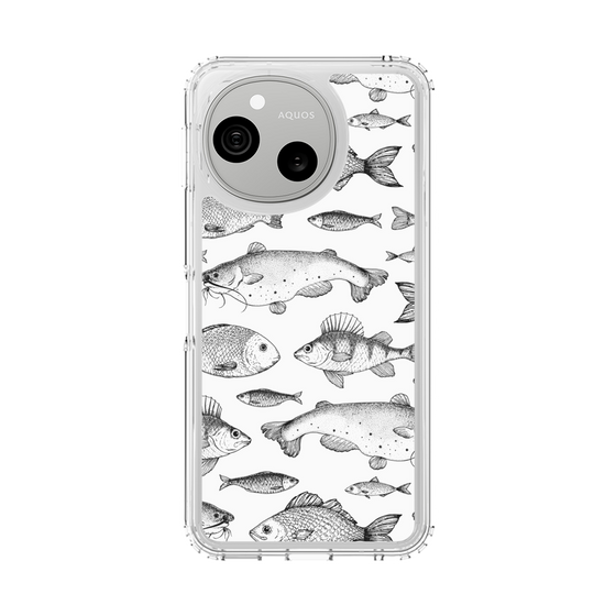 スリムプロテクションケース［ Coexist No.3 - White ］