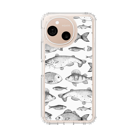 スリムプロテクションケース［ Coexist No.3 - White ］