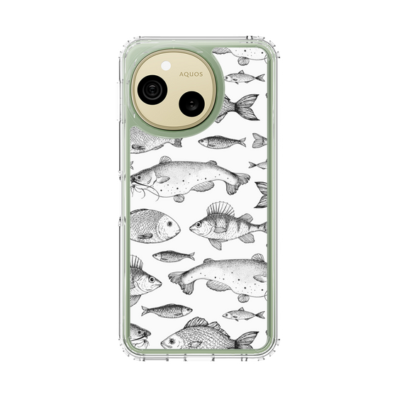 スリムプロテクションケース［ Coexist No.3 - White ］