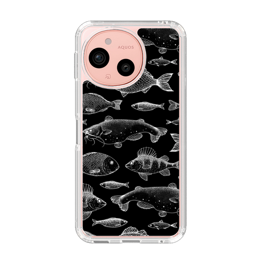 スリムプロテクションケース［ Coexist No.3 - Black ］