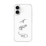 スリムプロテクションケース［ Dinosaurs No.1 - White ］