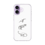 スリムプロテクションケース［ Dinosaurs No.1 - White ］