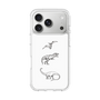 スリムプロテクションケース［ Dinosaurs No.1 - White ］