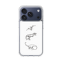 スリムプロテクションケース［ Dinosaurs No.1 - White ］
