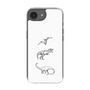 スリムプロテクションケース［ Dinosaurs No.1 - White ］