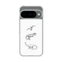 スリムプロテクションケース［ Dinosaurs No.1 - White ］