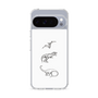 スリムプロテクションケース［ Dinosaurs No.1 - White ］