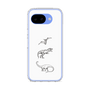 スリムプロテクションケース［ Dinosaurs No.1 - White ］
