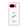 スリムプロテクションケース［ Dinosaurs No.1 - White ］
