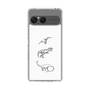 スリムプロテクションケース［ Dinosaurs No.1 - White ］