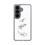 スリムプロテクションケース［ Dinosaurs No.1 - White ］