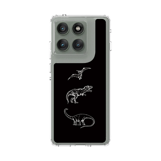 スリムプロテクションケース［ Dinosaurs No.1 - Black ］