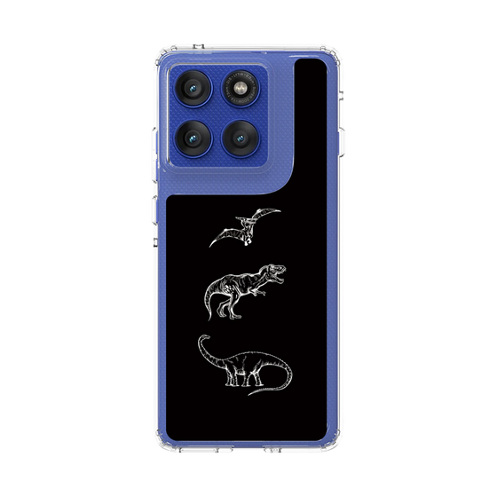 スリムプロテクションケース［ Dinosaurs No.1 - Black ］