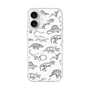 スリムプロテクションケース［ Dinosaurs No.2 - White ］