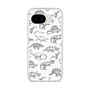 スリムプロテクションケース［ Dinosaurs No.2 - White ］