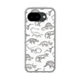 スリムプロテクションケース［ Dinosaurs No.2 - White ］