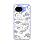 スリムプロテクションケース［ Dinosaurs No.2 - White ］