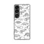 スリムプロテクションケース［ Dinosaurs No.2 - White ］