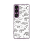 スリムプロテクションケース［ Dinosaurs No.2 - White ］