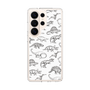 スリムプロテクションケース［ Dinosaurs No.2 - White ］
