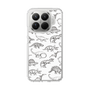 スリムプロテクションケース［ Dinosaurs No.2 - White ］