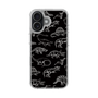 スリムプロテクションケース［ Dinosaurs No.2 - Black ］