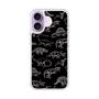 スリムプロテクションケース［ Dinosaurs No.2 - Black ］