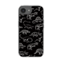 スリムプロテクションケース［ Dinosaurs No.2 - Black ］