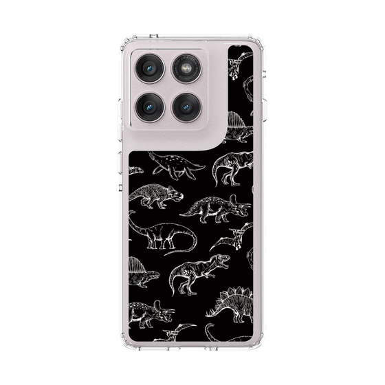 スリムプロテクションケース［ Dinosaurs No.2 - Black ］