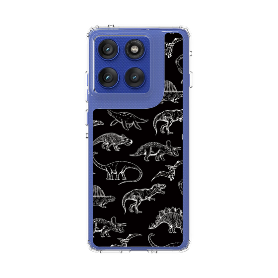 スリムプロテクションケース［ Dinosaurs No.2 - Black ］