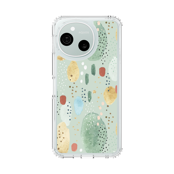 スリムプロテクションケース［ 北欧水彩 - 03 ］