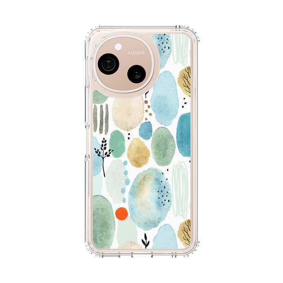 スリムプロテクションケース［ 北欧水彩 - 05 ］