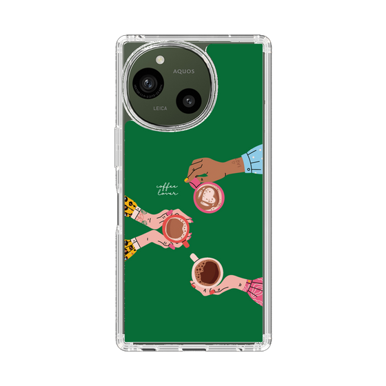 スリムプロテクションケース［ Teatime - Green ］