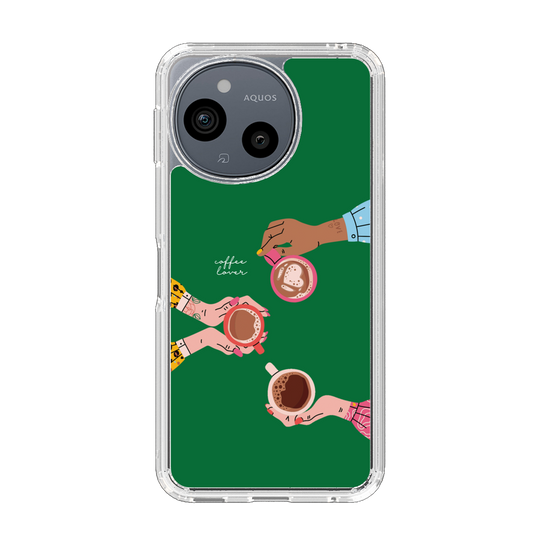 スリムプロテクションケース［ Teatime - Green ］