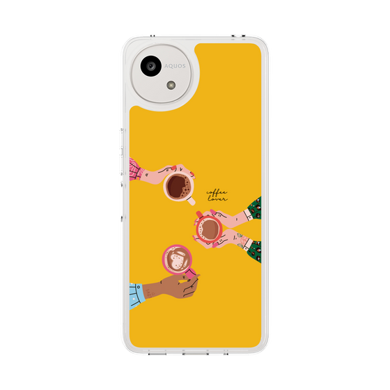 スリムプロテクションケース［ Teatime - Yellow ］