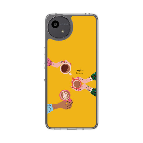 スリムプロテクションケース［ Teatime - Yellow ］