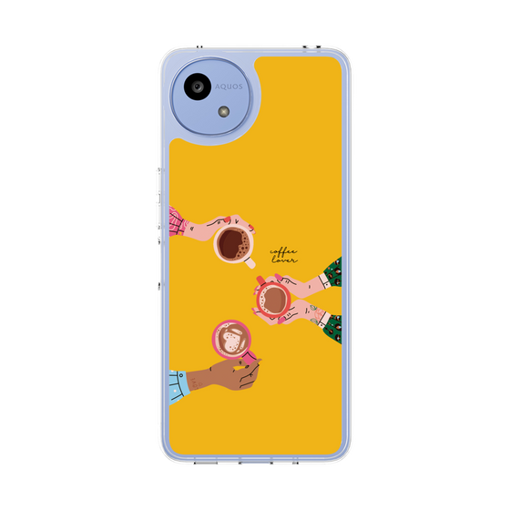 スリムプロテクションケース［ Teatime - Yellow ］