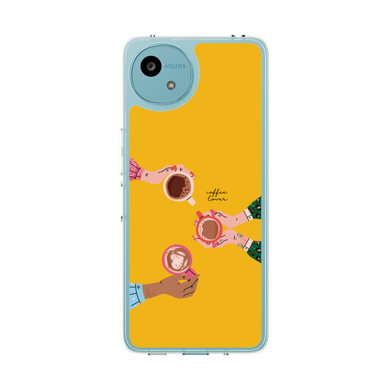 スリムプロテクションケース［ Teatime - Yellow ］