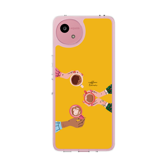 スリムプロテクションケース［ Teatime - Yellow ］