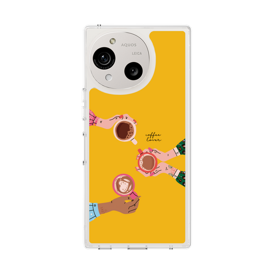 スリムプロテクションケース［ Teatime - Yellow ］