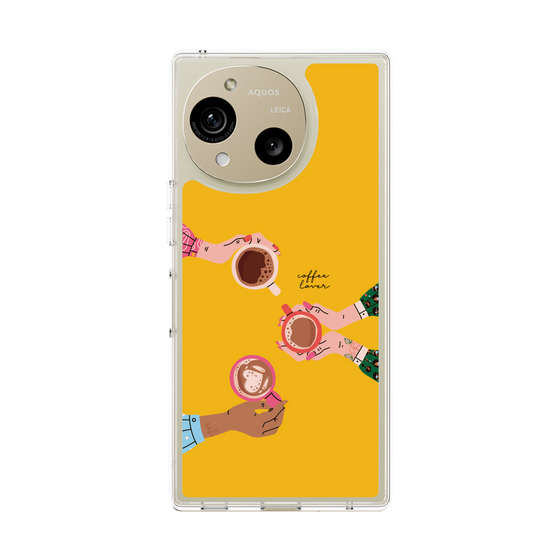 スリムプロテクションケース［ Teatime - Yellow ］