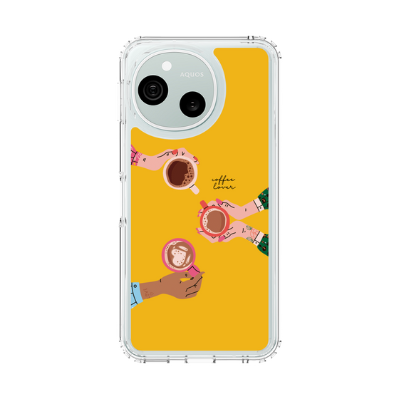 スリムプロテクションケース［ Teatime - Yellow ］