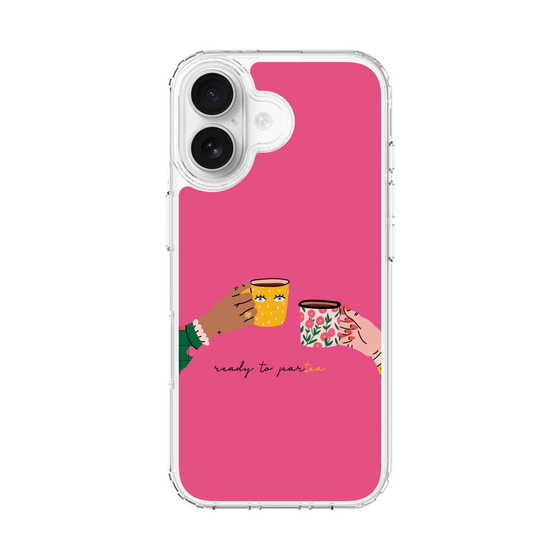 スリムプロテクションケース［ Teatime - Pink ］