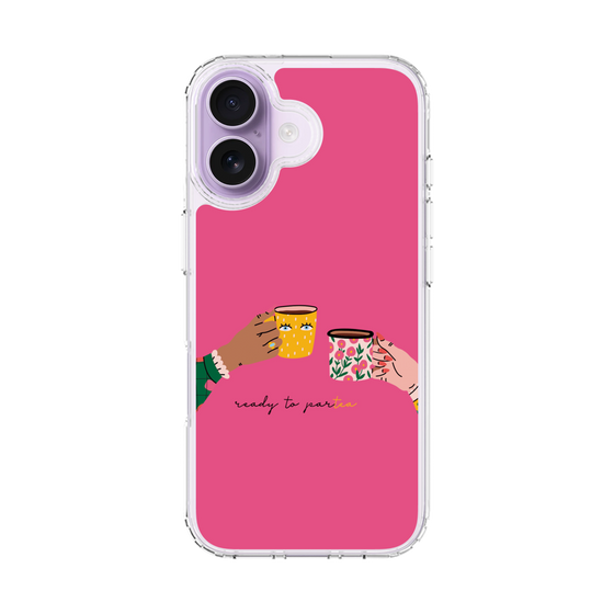 スリムプロテクションケース［ Teatime - Pink ］