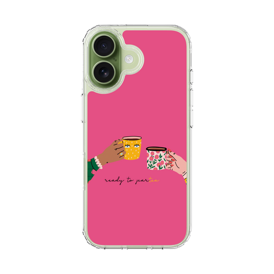 スリムプロテクションケース［ Teatime - Pink ］
