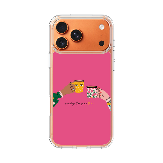 スリムプロテクションケース［ Teatime - Pink ］